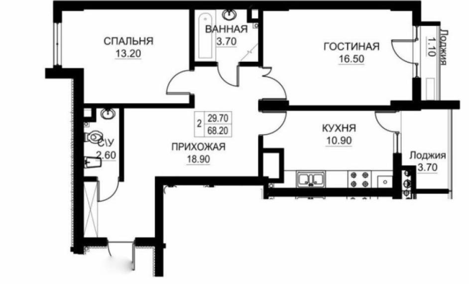 Exfactor! str. N. M. Spătaru, Ciocana, 2 camere + living. Variantă albă!: 1
