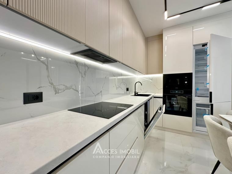 Bloc Nou! str. Burebista, Cricova, 2 camere + living! Euroreparație! + Loc de parcare!: 1