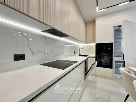 Bloc Nou! str. Burebista, Cricova, 2 camere + living! Euroreparație! + Loc de parcare!: 1