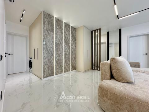 Bloc Nou! str. Burebista, Cricova, 2 camere + living! Euroreparație! + Loc de parcare!: 5