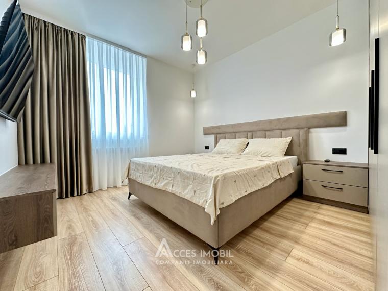 Bloc Nou! str. Burebista, Cricova, 2 camere + living! Euroreparație! + Loc de parcare!: 8