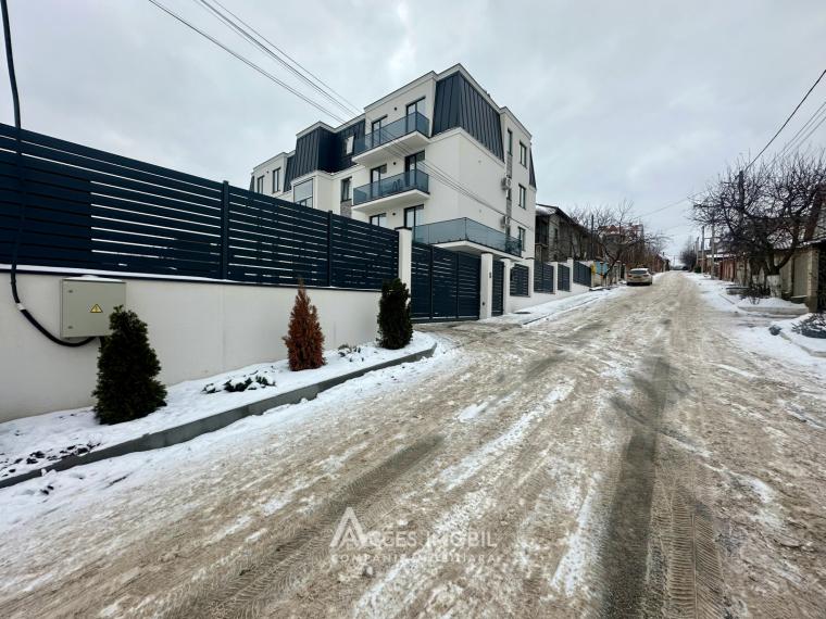 Bloc Nou! str. Burebista, Cricova, 2 camere + living! Euroreparație! + Loc de parcare!: 14