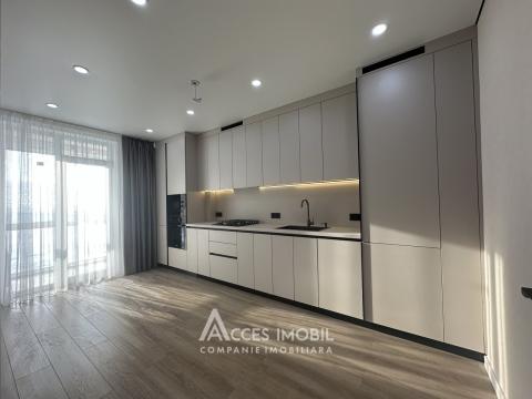 Bloc Nou! Durlești, str. Regina Elisabeta, 2 camere + living. Euroreparație!: 3