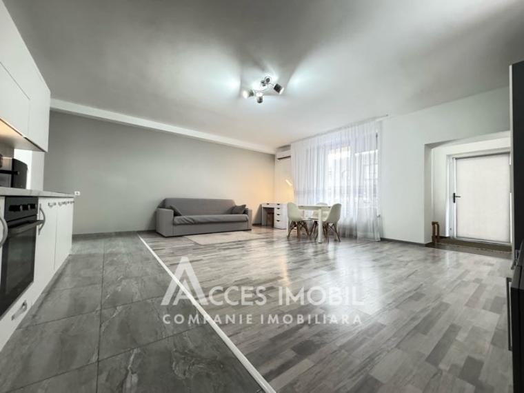 Chirie! Bloc Nou! Durlești, str-la 3 Ivan Miciurin, 1 cameră + living. Reparație Euro!: 3