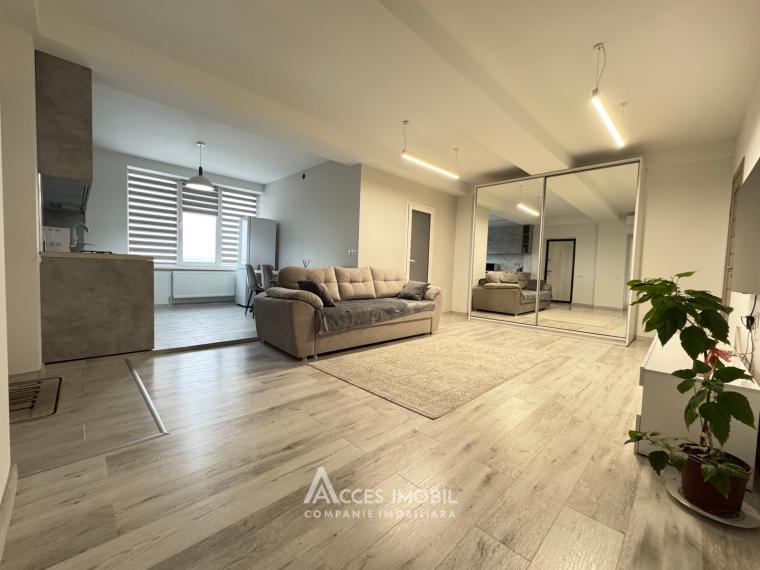 Chirie! Bloc Nou! Durlești, str-la 3 Ivan Miciurin, 2 camere + living. Reparație Euro!: 1