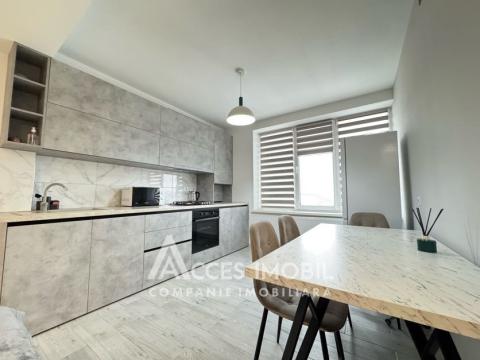 Chirie! Bloc Nou! Durlești, str-la 3 Ivan Miciurin, 2 camere + living. Reparație Euro!: 4