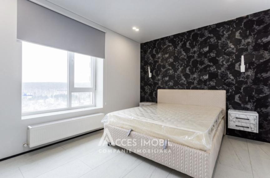 Astercon! Bloc Nou! Dumbrava, str. Durlești, 2 camere + living. Euroreparație!: 3