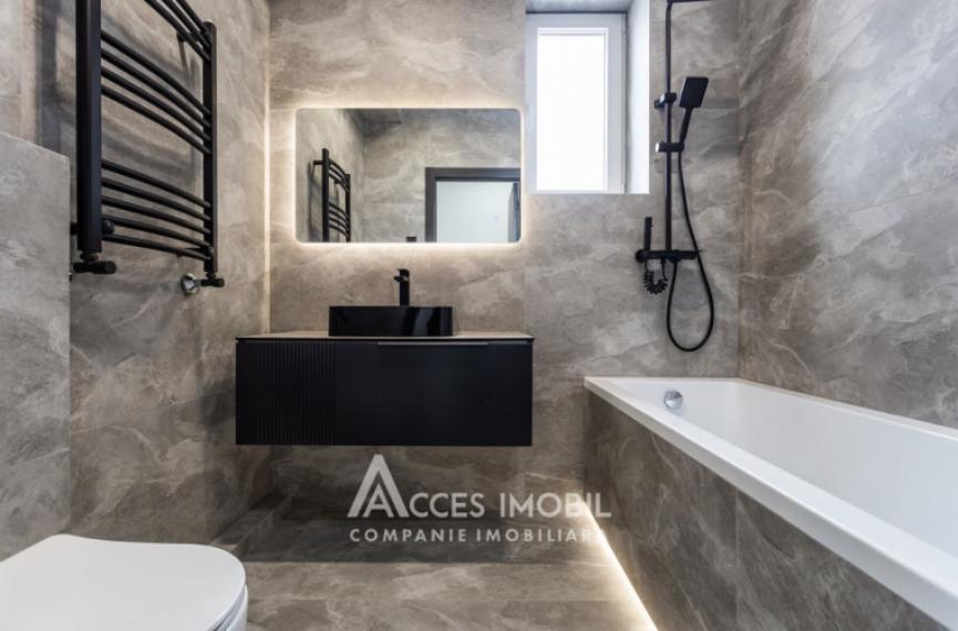 Astercon! Bloc Nou! Dumbrava, str. Durlești, 2 camere + living. Euroreparație!: 5