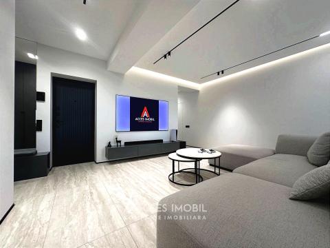 Chirie! Basconslux! Centru, str. Melestiu, 3 camere + living. Euroreparație!: 2