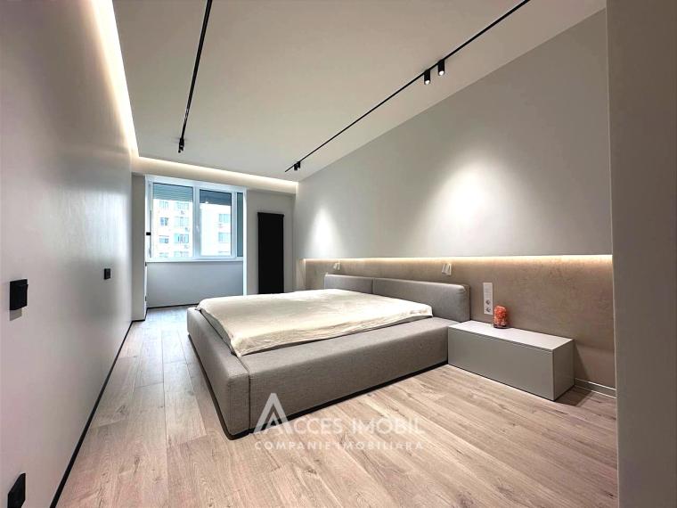 Chirie! Basconslux! Centru, str. Melestiu, 3 camere + living. Euroreparație!: 3