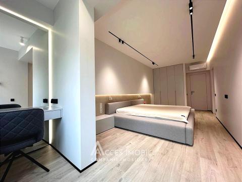 Chirie! Basconslux! Centru, str. Melestiu, 3 camere + living. Euroreparație!: 4