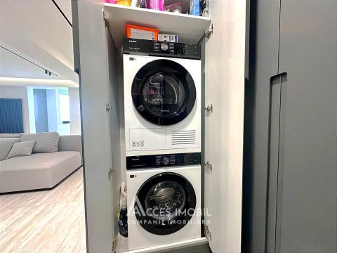 Chirie! Basconslux! Centru, str. Melestiu, 3 camere + living. Euroreparație!: 14