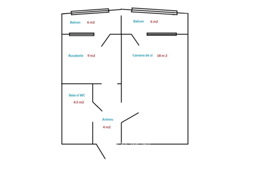 Botanica, bd. Dacia, 1 cameră! De mijloc!: 9