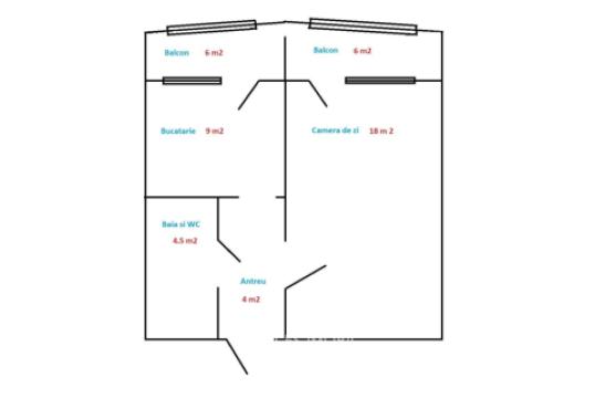 Botanica, bd. Dacia, 1 cameră! De mijloc!: 9