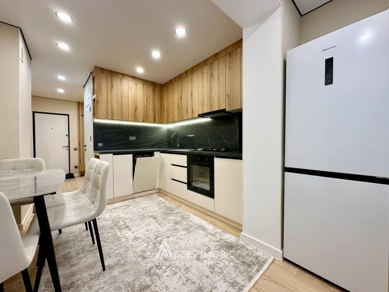 bd. Mircea Cel Bătrân, Ciocana, 2 camere + living. Euroreparație! De mijloc!: 4