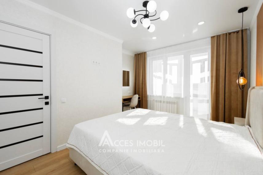 Râșcani, str. Mircești, 2 camere + living. Euroreparație!: 3