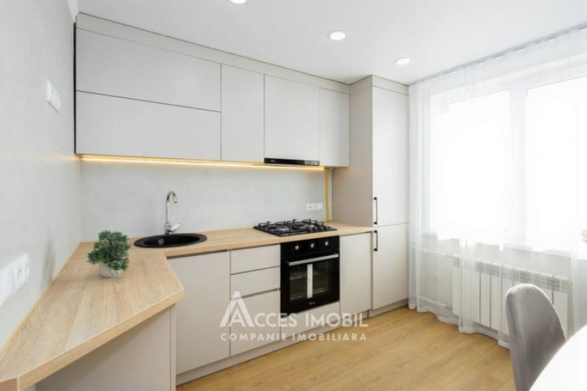 Râșcani, str. Mircești, 2 camere + living. Euroreparație!: 6