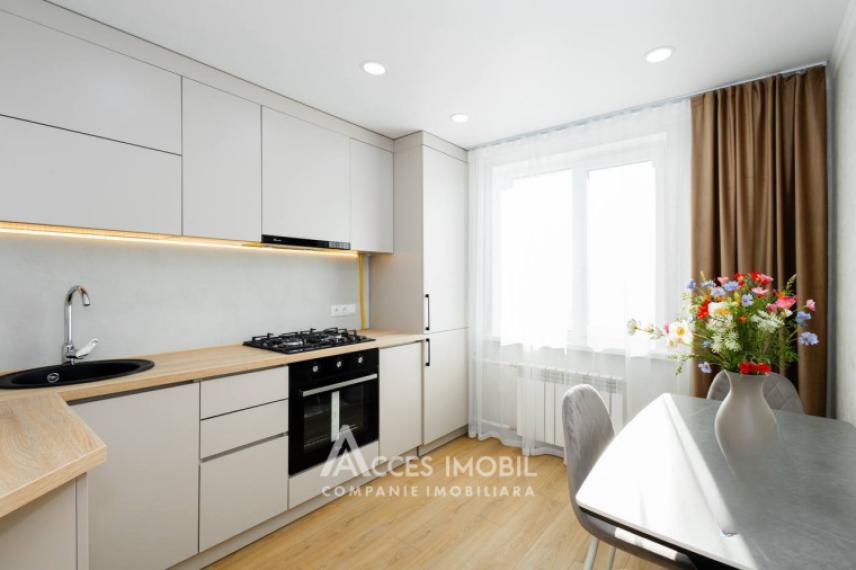 Râșcani, str. Mircești, 2 camere + living. Euroreparație!: 8