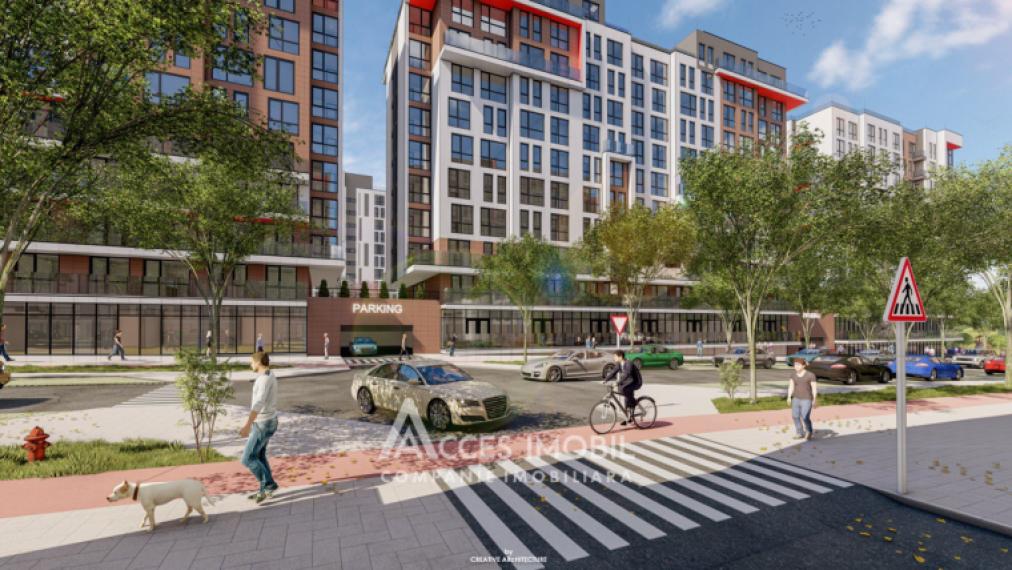 Lagmar! Cartierul rezidențial SOLARIS! Bloc Nou! Telecentru, șos. Hâncești, 3 camere! Variantă albă!: 3