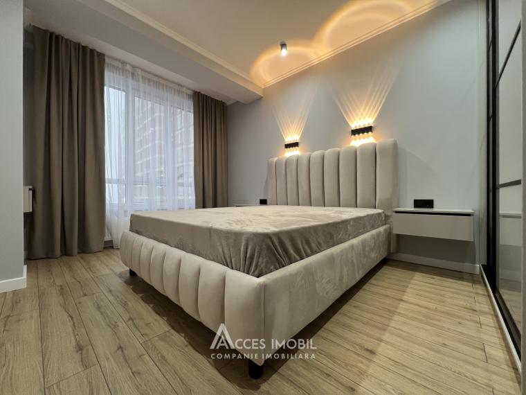 Bloc Nou! str. Cartușa, Durlești, 2 camere + living. Euroreparație!: 4