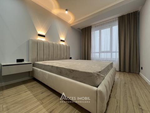 Bloc Nou! str. Cartușa, Durlești, 2 camere + living. Euroreparație!: 5