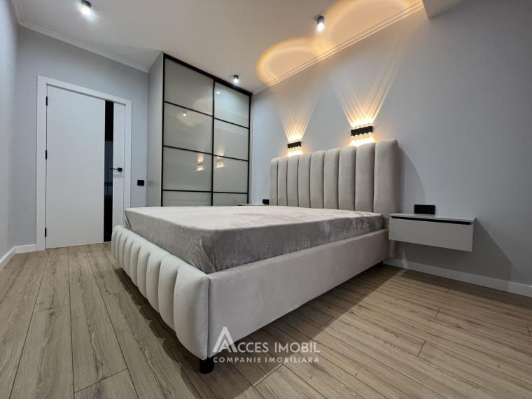 Bloc Nou! str. Cartușa, Durlești, 2 camere + living. Euroreparație!: 6