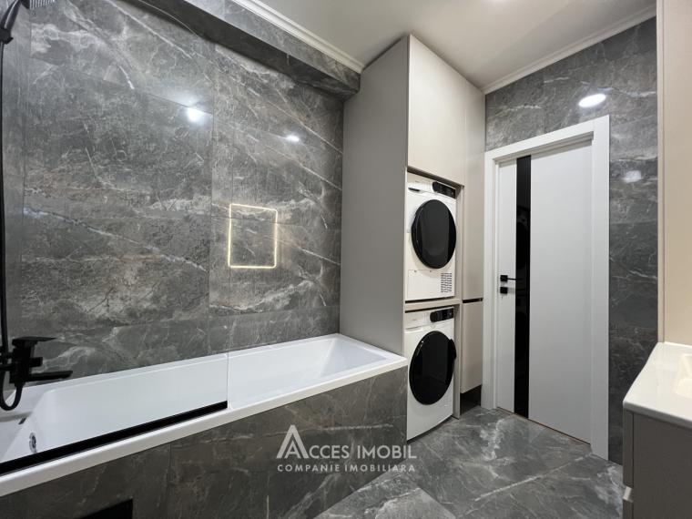 Bloc Nou! str. Cartușa, Durlești, 2 camere + living. Euroreparație!: 9