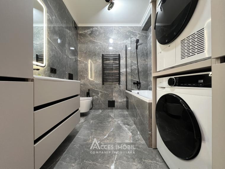 Bloc Nou! str. Cartușa, Durlești, 2 camere + living. Euroreparație!: 10