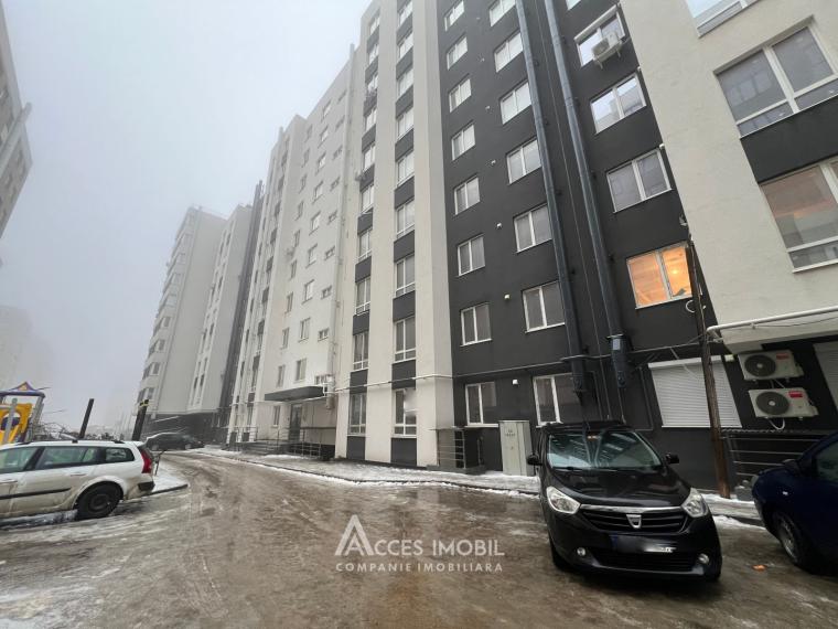 Bloc Nou! str. Cartușa, Durlești, 2 camere + living. Euroreparație!: 11