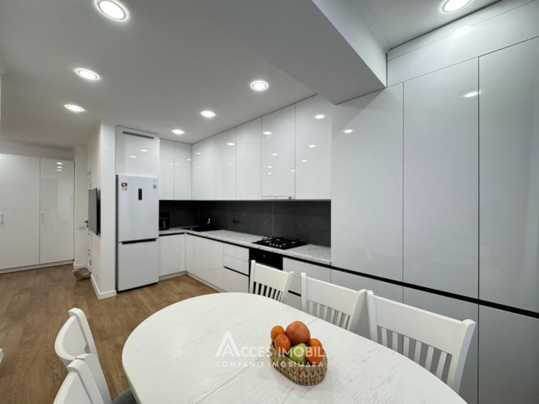 Basconslux! Telecentru, str. Sprîncenoaia, 2 camere + living. Euroreparație!: 1