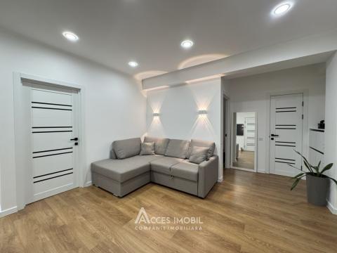 Basconslux! Telecentru, str. Sprîncenoaia, 2 camere + living. Euroreparație!: 4