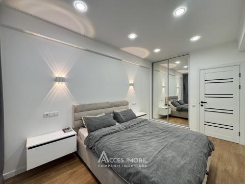 Basconslux! Telecentru, str. Sprîncenoaia, 2 camere + living. Euroreparație!: 6