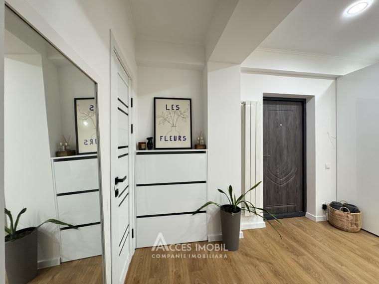 Basconslux! Telecentru, str. Sprîncenoaia, 2 camere + living. Euroreparație!: 7