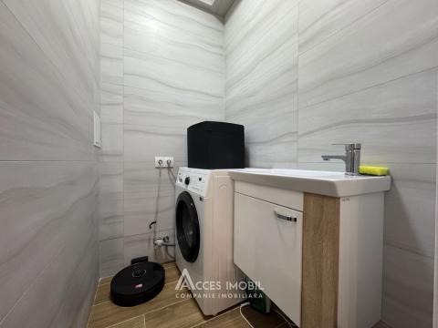 Basconslux! Telecentru, str. Sprîncenoaia, 2 camere + living. Euroreparație!: 9