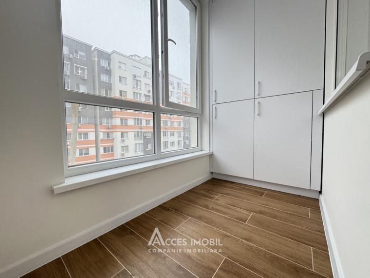 Basconslux! Telecentru, str. Sprîncenoaia, 2 camere + living. Euroreparație!: 10