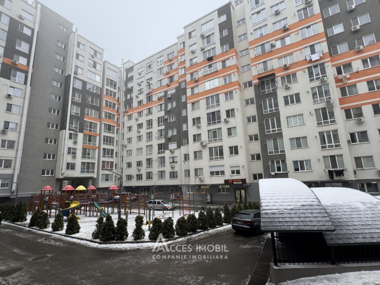 Basconslux! Telecentru, str. Sprîncenoaia, 2 camere + living. Euroreparație!: 12