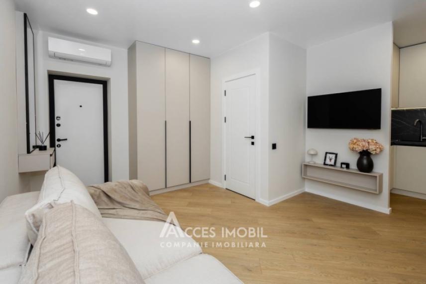 Bloc Nou! Dumbrava, str. Durlești, 1 cameră + living. Euroreparație!: 9