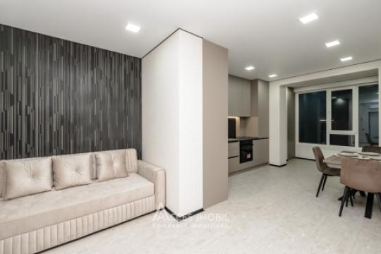 Astercon! Bloc Nou! Dumbrava, str. Durlești, 1 cameră + living. Reparație Euro!: 5