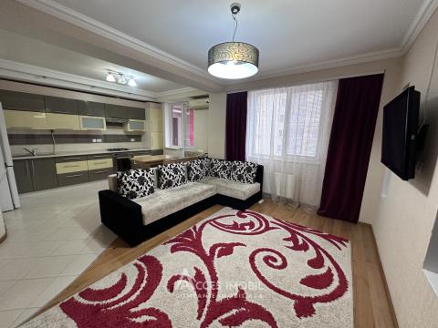 Bloc Nou! Botanica, str. Grenoble, 2 camere + living! Euroreparație!: 1