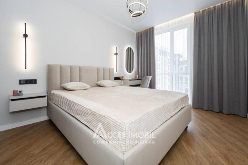 Новострой! Дурлешты, ул. Режина Елизавета, 1 комната + гостиная. Евроремонт!: 4