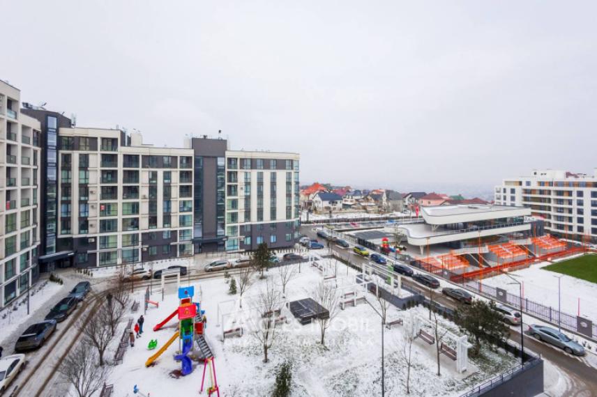 Новострой! Дурлешты, ул. Режина Елизавета, 1 комната + гостиная. Евроремонт!: 19