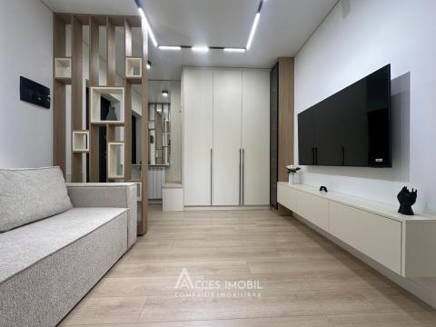 Exfactor! Новострой! Буюканы, ул. Ион Буздуган, 1 комната + гостиная. Ремонт премиум-класса!: 3