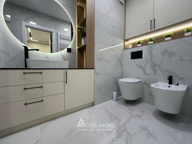 Exfactor! Новострой! Буюканы, ул. Ион Буздуган, 1 комната + гостиная. Ремонт премиум-класса!: 8