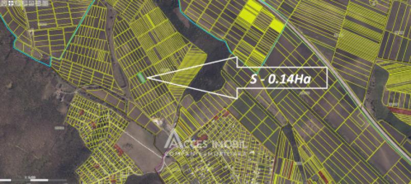 Teren agricol 14 ari, Extravilan, sat. Hulboaca!: 3