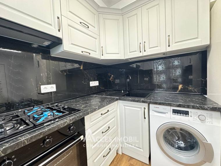 Râșcani, str. Tudor Vladimirescu, 2 camere + living. Euroreparație!: 1