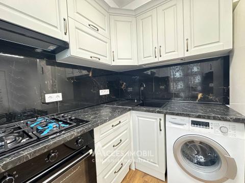 Râșcani, str. Tudor Vladimirescu, 2 camere + living. Euroreparație!: 1