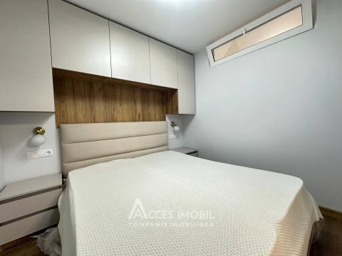 Râșcani, str. Tudor Vladimirescu, 2 camere + living. Euroreparație!: 3