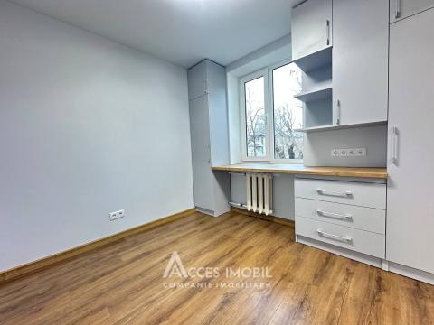 Râșcani, str. Tudor Vladimirescu, 2 camere + living. Euroreparație!: 5
