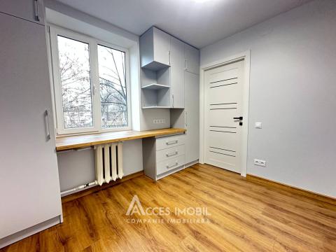 Râșcani, str. Tudor Vladimirescu, 2 camere + living. Euroreparație!: 6