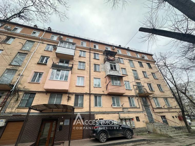 Râșcani, str. Tudor Vladimirescu, 2 camere + living. Euroreparație!: 18